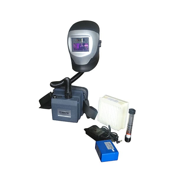 powered airflow safety helmet
