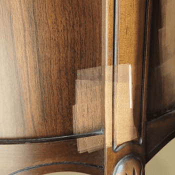 laser paint removing on wood